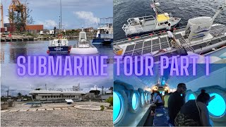 SUBMARINE underwater tour Pt1 // Imagine being submerged for 45 mins at 140 ft.