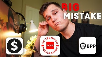 I WAS WRONG - My 5 Biggest Regrets Before Studying ACCA