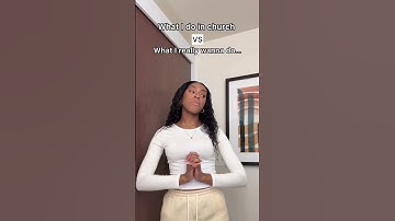 Thumbnail of What I do in church vs What I wanna do