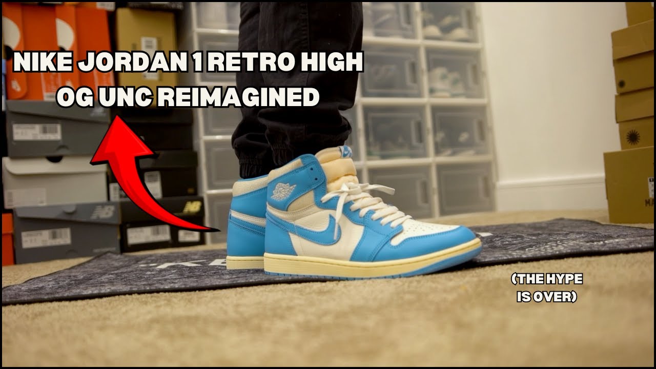 【ナイキ】NIKE Jordan 1 Retro High OG ★ Reimagined★ Is THIS Worth the Hype?!? | Nike Jordan 1 Retro High OG UNC