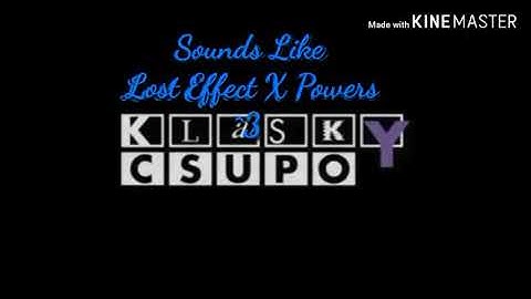 Sounds like Lost Effect X Powers Cubexetended/^3