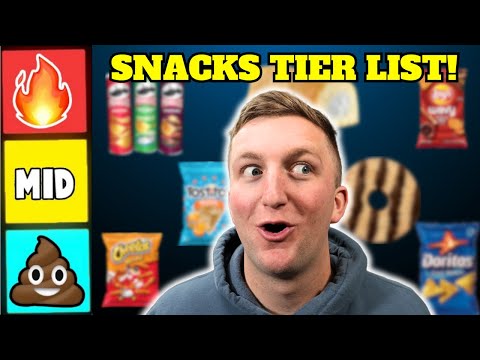 RANKING The BEST And WORST SNACKS! 🔥 VS 🗑