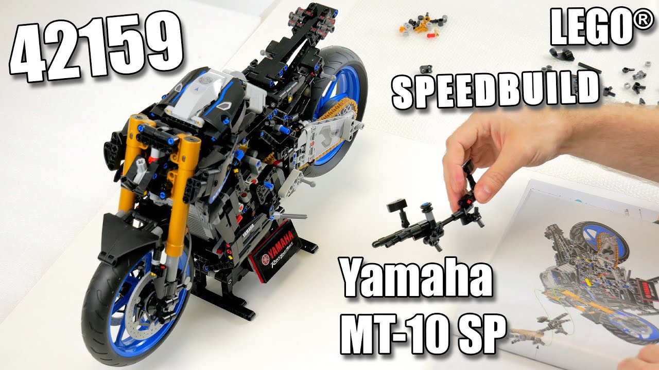 LEGO 42159 Speedbuild, LEGO Yamaha MT-10 SP, Speed build 42159, LEGO  Technic 2023