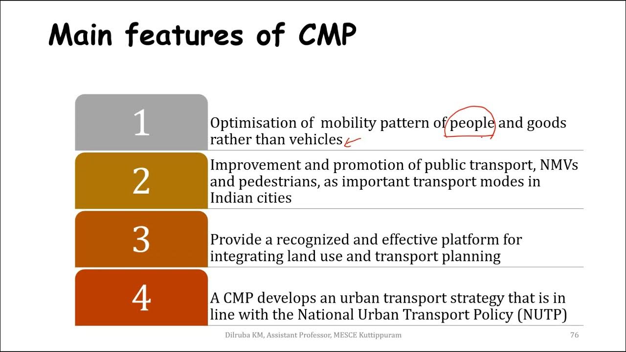 Comprehensive Mobility Plan YouTube