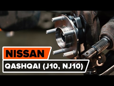 Как заменить подшипник ступицы переднего колеса  на NISSAN QASHQAI [ВИДЕОУРОК AUTODOC]