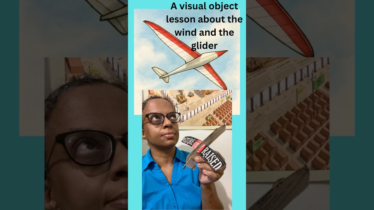 A second visualization with wind 💨 and glider with John 3:8 