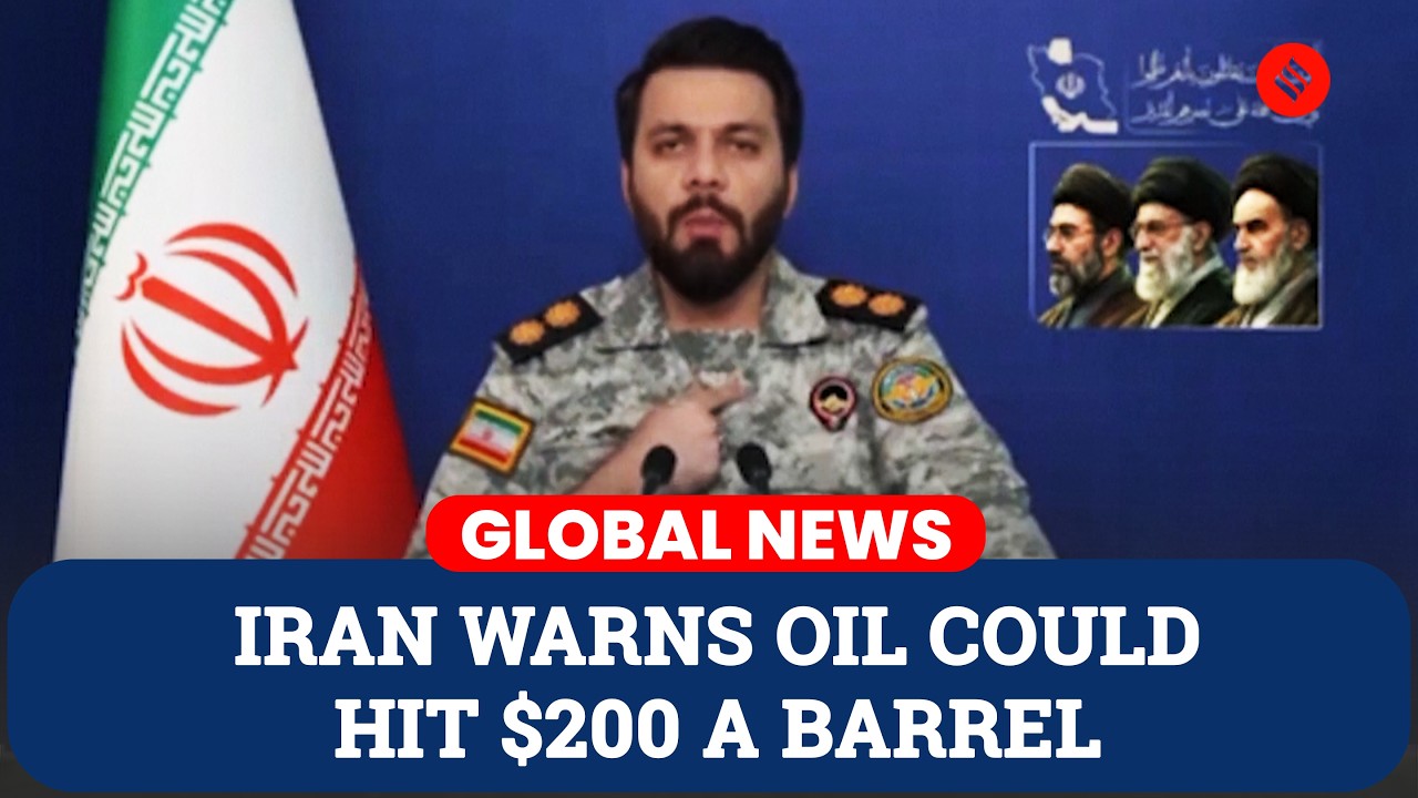 Iran Warns Oil Could Hit $200 a Barrel as Attacks Escalate in Strait of ...