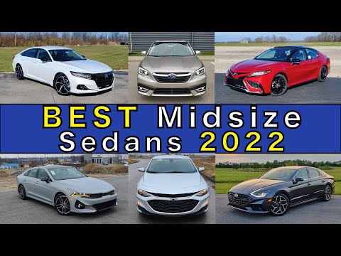 BEST Mid-Size Sedans for 2022! | Top 7 Reviewed and Ranked!