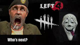 Left 4 Dead by Daylight Bill and Ghostface