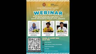 WEBINARNilai-Nilai Pitutur Jawa Bagi ASN di Era Transformasi Digital