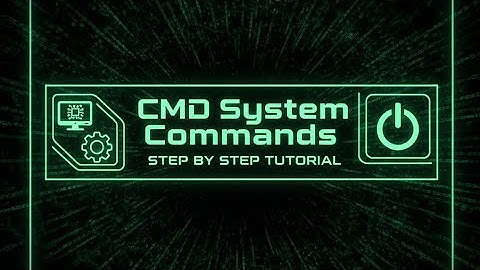 CMD Tutorial #3 | Manage Users, Open & Close Apps from Command Prompt