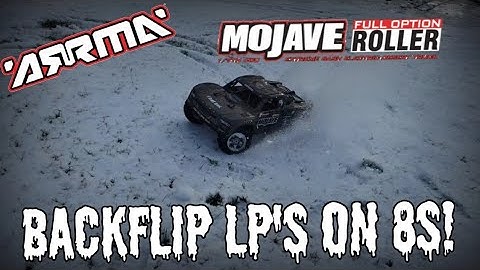 Arrma Mojave EXB Max5 1580kv 8s on Backflip LP