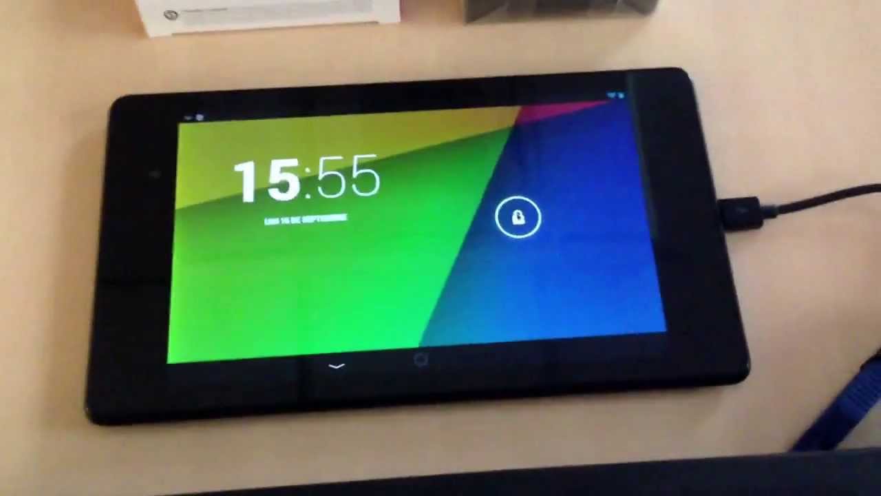 Nexus 7 (2013) unboxing - Bits of Bytes