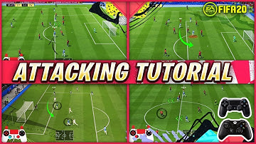 FIFA 20 ATTACKING TUTORIAL - 4 SIMPLE TECHNIQUES TO SCORE AGAINST ANY DEFENCE!!! TIPS & TRICKS