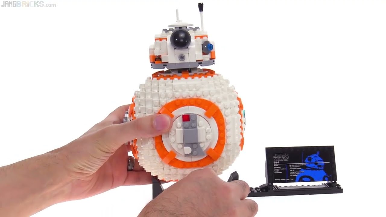 🔄 LEGO Star Wars 2017 BB-8 large scale model review! 75187 re upload
