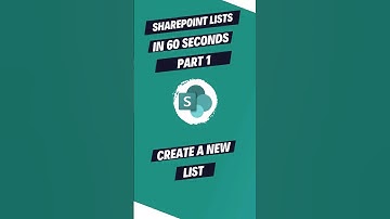 Part 1 🎓 SharePoint Lists for Beginners Series 🎓 Create a New List