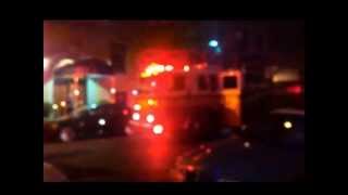 New York Fire Department attend East 85th & Madison