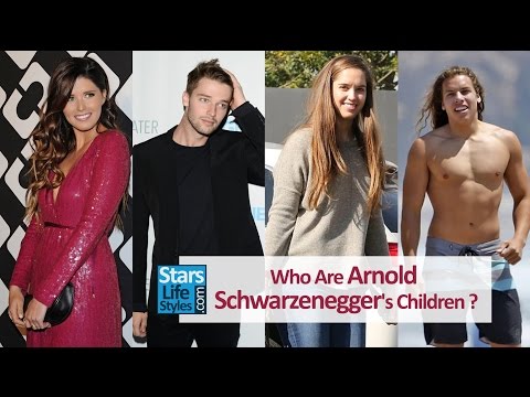 Vidéo: Enfants D'Arnold Schwarzenegger: Photos