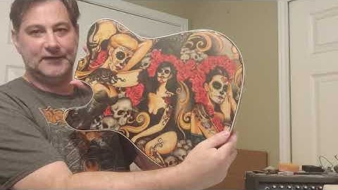 Double Bound Pinup and Skulls Tele Fabric Top Part 4 Project Update