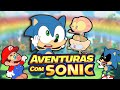 Mongo e Drongo em aventuras com Sonic - Episódios com Sonic e até Pica Pau e Bob Esponja