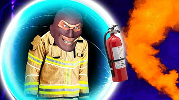 bug: the spy can (visually) extinguish himself