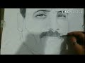 How to draw pashto anker Tahir Khan ..... Learn drawing from photo drawingTahir khan official sketch