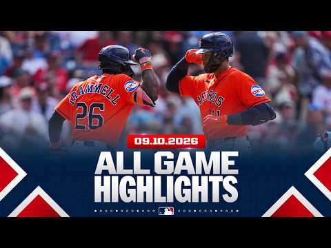 Highlights from ALL GAMES on 9/10 (Anthony Volpe's 5-RBI GAME, Cam Smith's CLUTCH HR & MORE!)