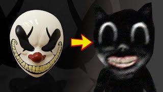 CUSTOM MASK | Transforming a Random Clown Mask into a CARTOON CAT Mask!