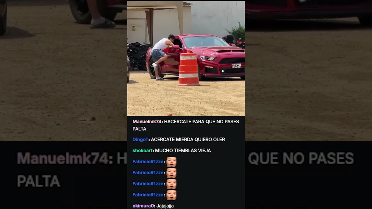 PARKER LLEGA EN SU MUSTANG-GT😱