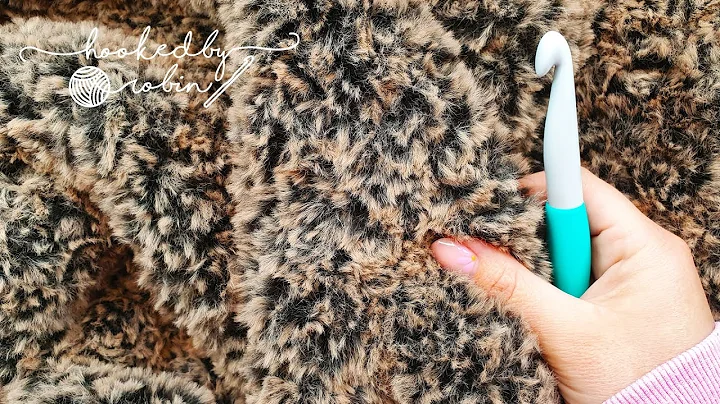 The EASIEST & BEST Crochet Stitch for Faux Fur Yarn ❤