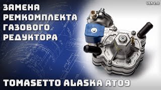 Замена ремкомплекта газового редуктора Tomasetto Alaska AT09