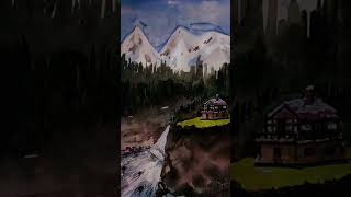Landscape ? | painting art artx drawing roadto1k youtubeshorts shorts youtube epicdrawing