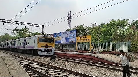Up HOWRAH BARDDHAMAN Local via main line departing HINDMOTOR