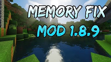 Memory Fix Mod 1.8.9