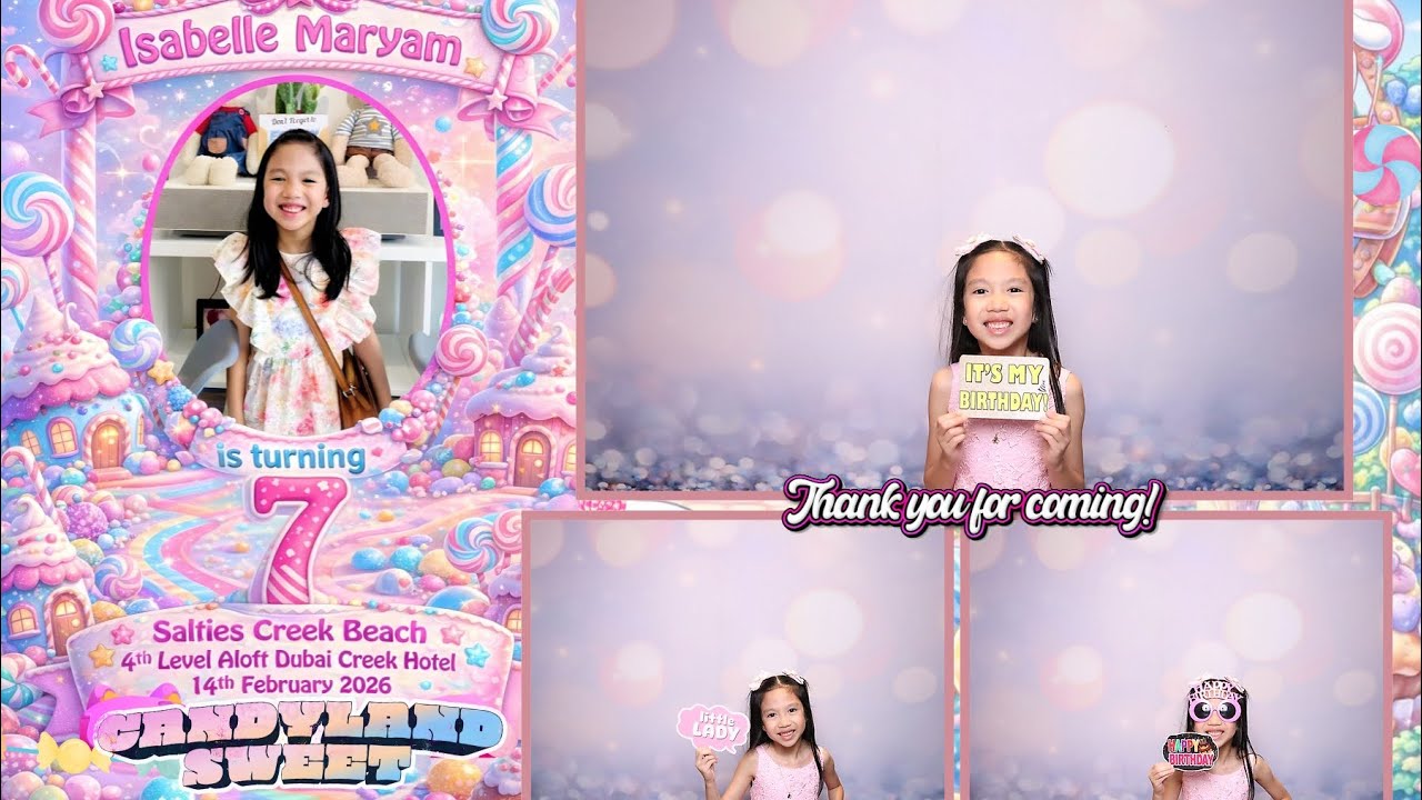 Isabelle at 7 - Dubai