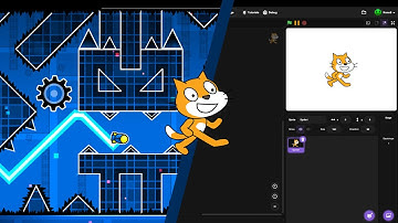 Making a Geometry Dash Wave Challenge in Scratch