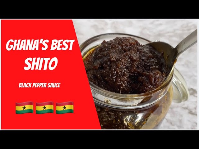 How to make the BEST Shito (Ghanaian Black Chili Oil/Sauce)✓ 