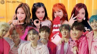 BTS x Blackpink | boy with luv x As if it's your last Resimi