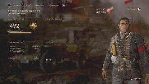 45-1 V2 Rocket With The "BAR" (Call Of Duty WW2)