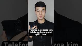 Telefoningiz sizga kim telefon qilayotganini aytib turadi #jalolmurad