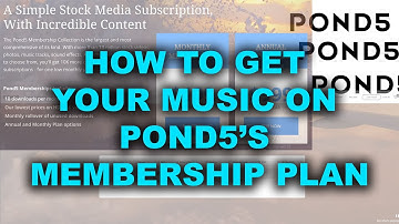 How to get your music on Pond5