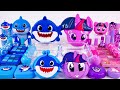 My Little Pony & Baby Shark Mixing Random Cute Slime | My Little Pony Slime Mixing | HP Slime