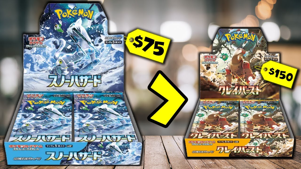 Is Snow Hazard Actually BETTER Than Clay Burst? (Japanese Booster Box  Opening)