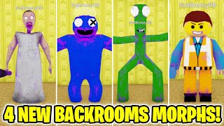 How to get ALL 4 NEW BACKROOMS MORPHS in Backrooms Morphs (ROBLOX)