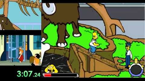 The Simpsons Game (DS): Bartman begins in  7:20