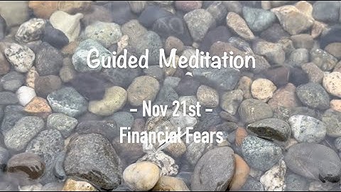 Nov 21st: Financial Fears - Daily Meditations: the Language of Letting Go | Melody Beattie