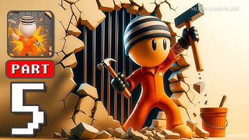 Prison Breakout - Gameplay Walkthrough Part 5 - New 2025 Update (iOS, Android)