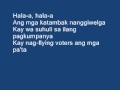 Gobyerno sa Kadagatan by Yoyoy Villame with lyrics