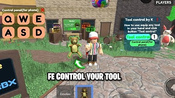 FE Control Tools Gui Script Showcase Mobile/PC Arceus X