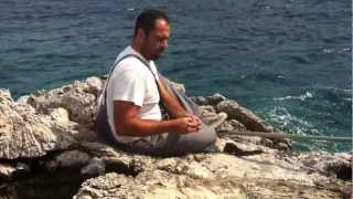 Rock fishing in Greece ψαρεμα μελανουριων 2
